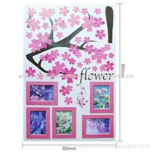 Fashion Self-adhesive PVC Removable Wall Stickers